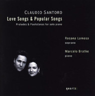 SANTORO LAMOSA BRATKE - LOVE SONGS & POPULAR SONGS CD