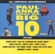 PAUL ANKA - SINGS HIS BIG TEN 2 (MOD) CD
