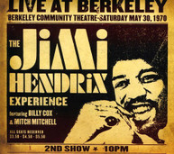 JIMI HENDRIX - JIMI HENDRIX EXPERIENCE LIVE AT BERKELEY (DIGIPAK) CD