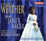MASSENET BAKER ROBERTS BRECKNOCK MACKERRAS - WERTHER (SUNG) (IN) CD