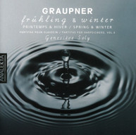GRAUPNER SOLY - PARTITAS FOR HARPSICHORD 6: SPRING & WINTER (IMPORT) CD