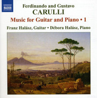 FERDINANDO CARULLI & FRANZ & DEBO  GUSTAVO / HALASZ - MUSIC FOR GUITAR & CD