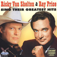 RICKY VAN SHELTON RAY PRICE - SING THEIR GREATEST HITS CD