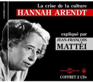 HANNAH ARENDT - EXPLIQUE PAR JEAN FRANCOIS MATTEI (IMPORT) CD