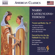 CASTELNUOVO-TEDESCO MARTINEZ MARRINER POTTON -TEDESCO MARTINEZ CD