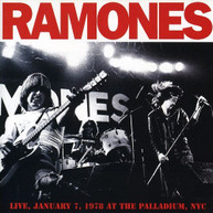RAMONES - LIVE JANUARY 7 1978 AT THE PALLADIUM NYC (UK) CD