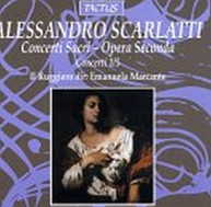 SCARLATTI RUGGIERO - CONCERTI SACRI MOT CD