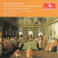 MOZART STADLER MAGISTRELLI ITALIAN CLASSICAL - CLARINET & BASSET CD