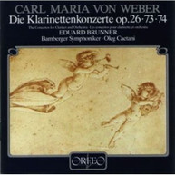 WEBER (BRUNNER) (/) (CAETANI) - CLARINET CONCERTOS CD