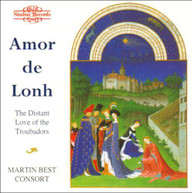 PEROTIN MARTIN BEST CONSORT - AMOR DE LONH TROUBADORS LOVE CD