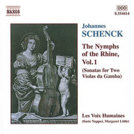 SCHENCK /  LEX VOIX HUMAINES - LE NYMPHE DI RHENO 1 CD