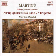 MARTINU - STRING QUARTETS 1 CD