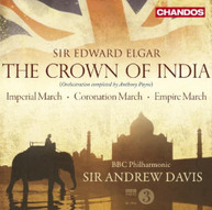 ELGAR SHEARER BBC PHILHARMONIC DAVIS - CROWN OF INDIA CD
