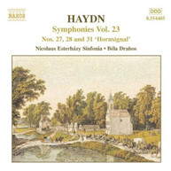 HAYDN /  NICOLAUS ESTERHAZY SINFONIA / DRAHOS - SYMPHONIES 23 CD