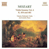 MOZART /  NISHIZAKI / JANDO - VIOLIN SONATAS 4 CD