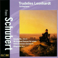 SCHUBERT LEONHARDT - PIANO WORKS 2 CD