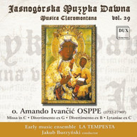 OSPPE LA TEMPESTA BURZYNSKI - MUSICA CLAROMONTANA 29 CD