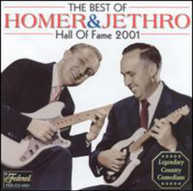HOMER & JETHRO - BEST OF: HALL OF FAME 2001 CD
