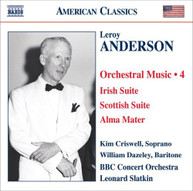 ANDERSON CRISWELL SLATKIN BBC CONCERT ORCH - ORCHESTRAL WORK 4 CD