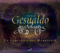 GESUALDO LA COMPAGNIA DEL MADRIGALE - RESPONSORIA CD