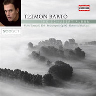 TZIMON BARTO SCHUBERT - IMPROMPTUS: MOMENT MUSICAUX PIANO SONATA D CD