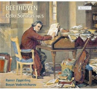 BEETHOVEN ZIPPERLING VODENITCHAROV - CELLO SONATAS OP.5 CD