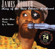 JAMES BOOKER - KING OF THE NEW ORLEANS KEYBOARD CD
