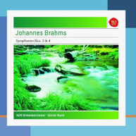 BRAHMS WAND NDR SINFONIEORCHESTER - SYMPHONIES NO. 3 & 4 CD