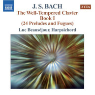 BACH /  BEAUSEJOUR - WELL - WELL-TEMPERED CLAVIER 1 CD