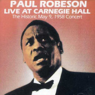 PAUL ROBESON - LIVE AT CARNEGIE CD