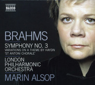 BRAHMS LONDON PO ALSOP - SYMPHONY 3 CD