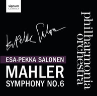 SALONEN PAO - MAHLER SYMPHONY NO 6 CD