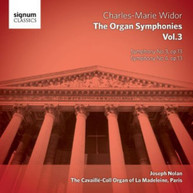 WIDOR JOSEPH NOLAN - ORGAN SYMPHONIES 3 CD