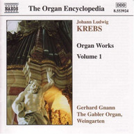 KREBS /  GNANN / GABLER ORGAN-WEINGARTEN -WEINGARTEN - ORGAN WORKS VOL 1 CD