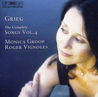 GRIEG ODALISKEN SYNGER GROOP VIGNOLES - SONGS 4 CD