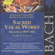 BACH GACHINGER KANTOREI RILLING - SACRED VOCAL MUSIC CD