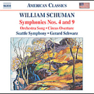 W. SCHUMAN SCHWARZ SEATTLE SYMPHONY - SYMPHONIES 4 & 9 CD