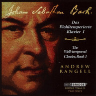 J.S. BACH RANGELL - WELL - WELL-TEMPERED CLAVIER BOOK 1 CD