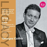 GRIEG CZIFFRA TZIPINE CLUYTENS - LEGACY: GEORGES CZIFFRA CD