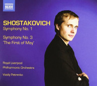 SHOSTAKOVICH PETRENKO RLP - SYMPHONIES 1 & 3 CD