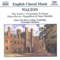 WALTON /  ROBINSON / WHITTON / CHOIR ST JOHN'S COLL - CHORAL MUSIC CD