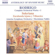 RODRIGO VALDES - COMPLETE ORCHESTRAL WORKS 1 CD