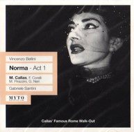 BELLINI CORELLI NERI CALLAS SANTINI - NORMA: ACT 1 CD