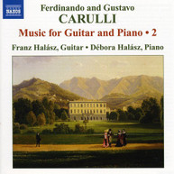 FRANZ CARULLI / HALASZ &  DEBORA - MUSIC FOR GUITAR & PIANO 2 CD