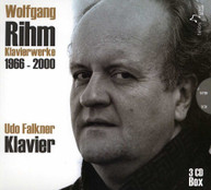 RIHM FALKNER - PIANO WORKS 1966 - PIANO WORKS 1966-2000 CD