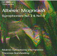 MAGNARD SANDERLING MALMO SO - SYMPHONY 1 & 3 CD