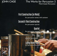 JOHN CAGE - WORKS FOR PERCUSSION 2 CD