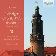 J.S. BACH MANUEL - LEIPZIGER CHORALE BWV651 TOMADIN - LEIPZIGER CHORALE CD