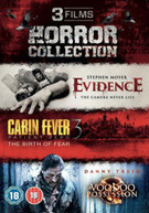 3 FILM HORROR COLLECTION (UK) DVD