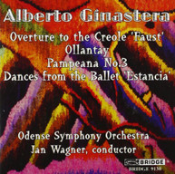 GINASTERA JAN ODENSE SO WAGNER - ORCHESTRAL MUSIC CD